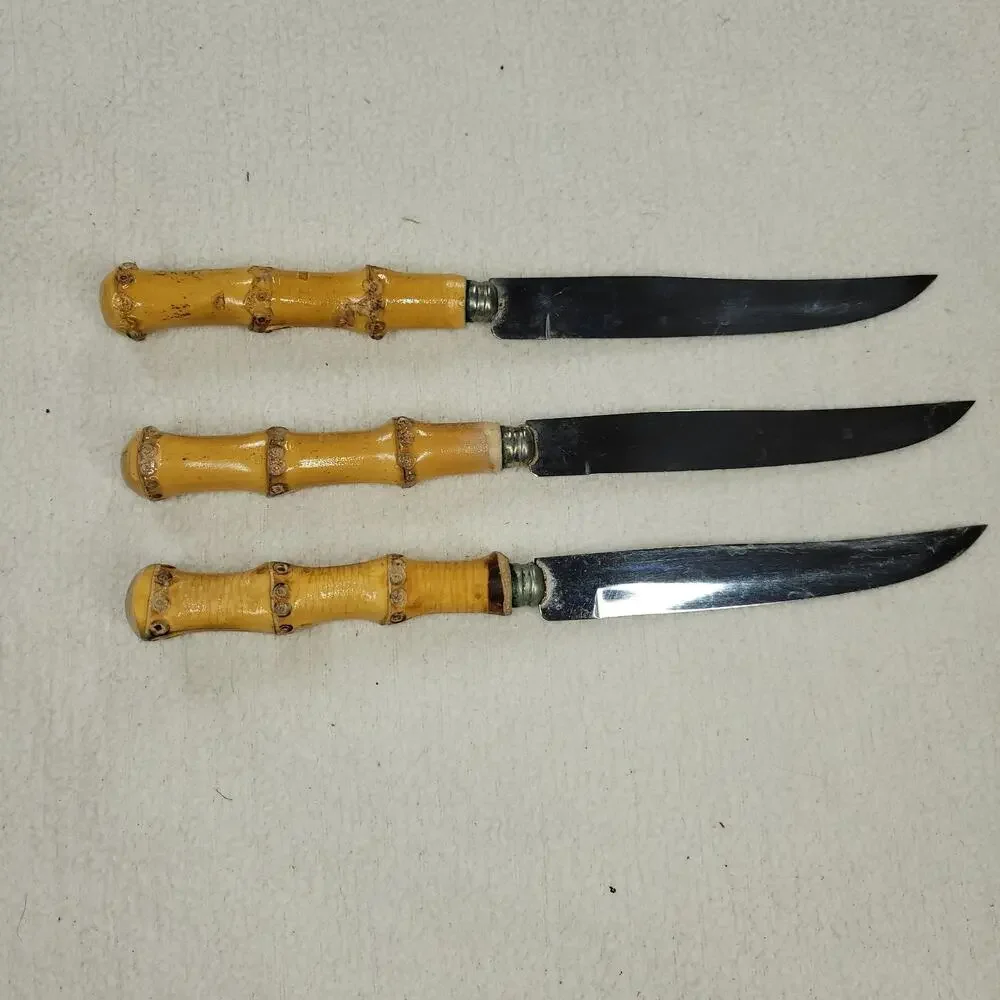 Vtg German Soligen Baron Knives MCM Home Kitchen Cooking Utensils Chef Cooks